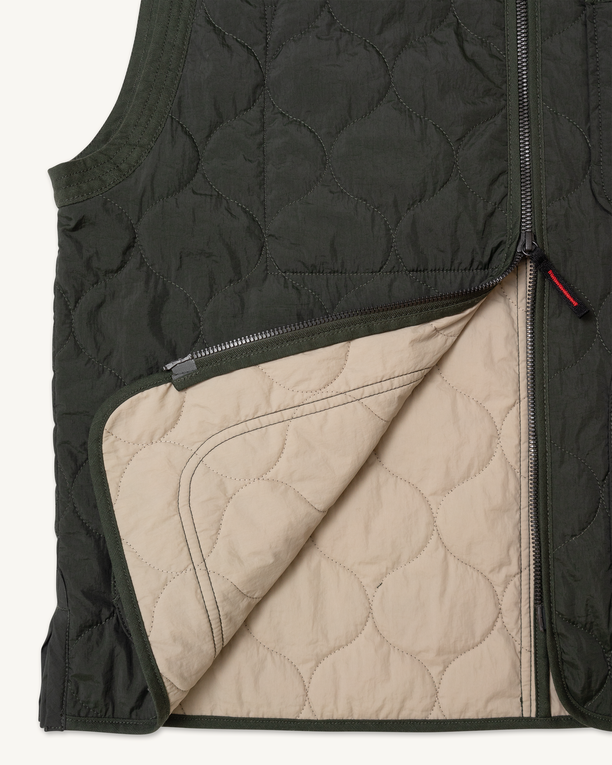 Shokunin Vest in Quilted Nylon