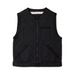 Shokunin Vest in Quilted Nylon - Obsidian