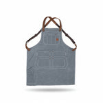 Iron & Resin Canvas Shop Apron - Grey