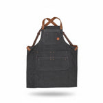 Iron & Resin Canvas Shop Apron - Black