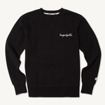 Signature Crew in Midway Fleece - Obsidian