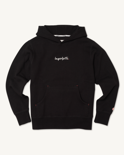 Signature Hoodie in Midway Fleece Obsidian