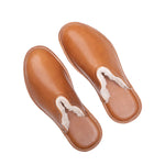 Mr. Grumpy Sheepskin Slippers - Tan