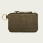 WP Standard Leather Zip Key Pouch - Olive