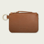 WP Standard Leather Zip Key Pouch - Tan