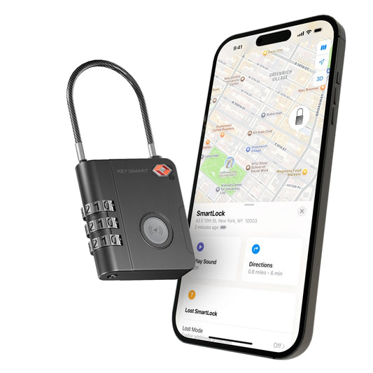 KeySmart SmartLock Luggage Tracking Device