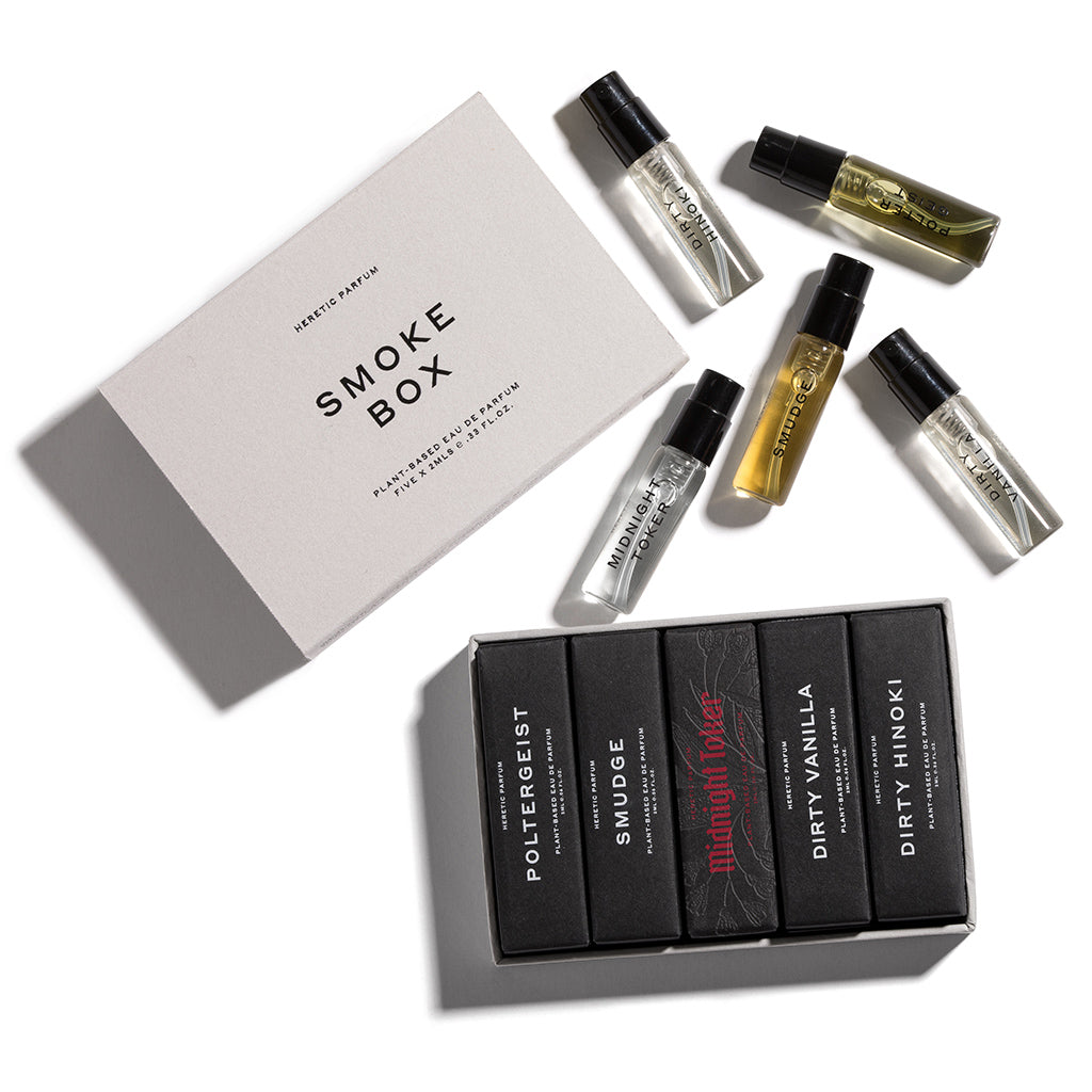 Heretic Parfum The Smoke Box Discovery Set | Uncrate Supply