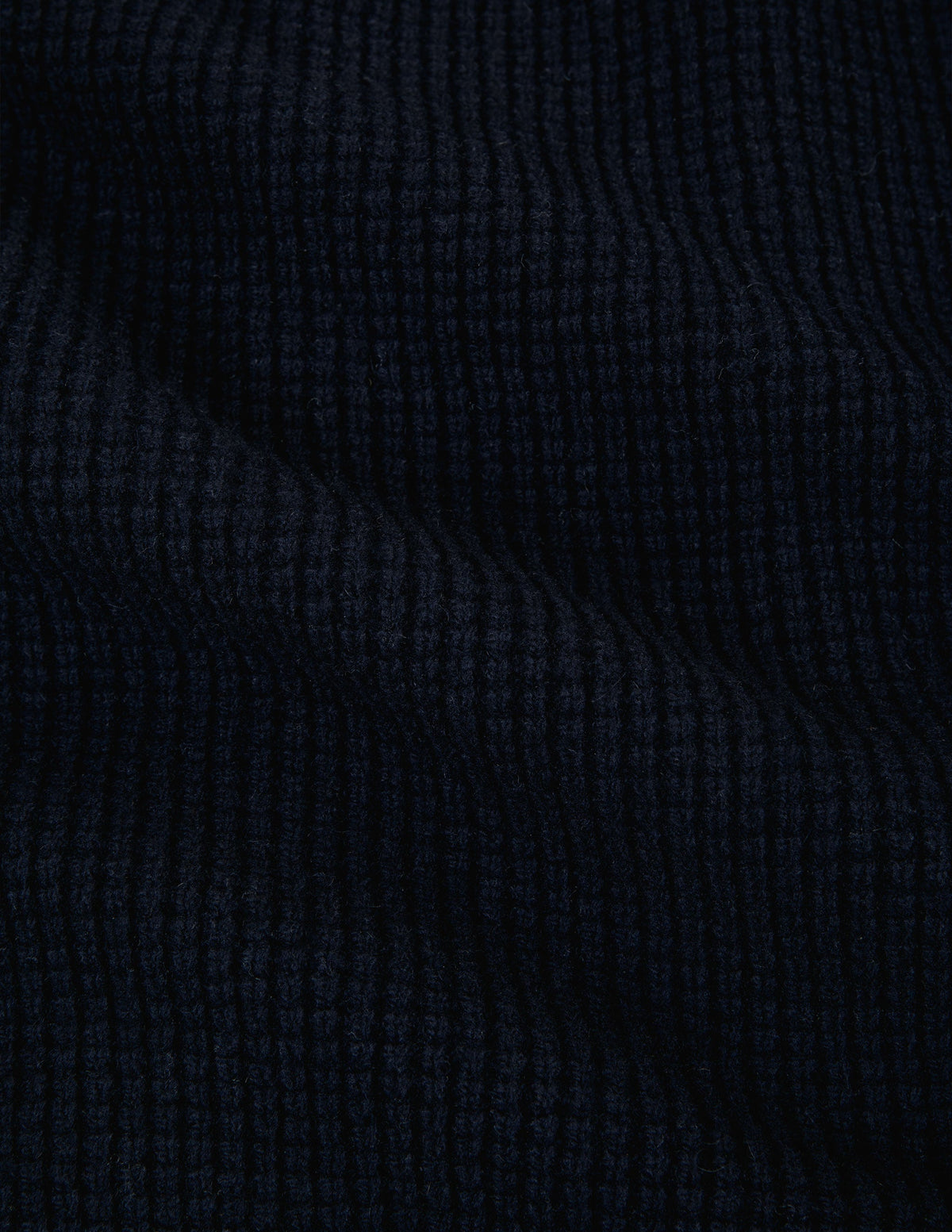 Sonny Waffle Sweater in Navy