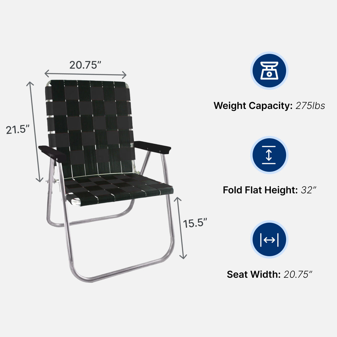 American Made Lawn Chair
