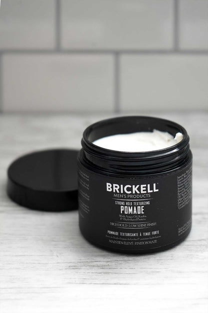 Brickell Strong Hold Texturizing Pomade