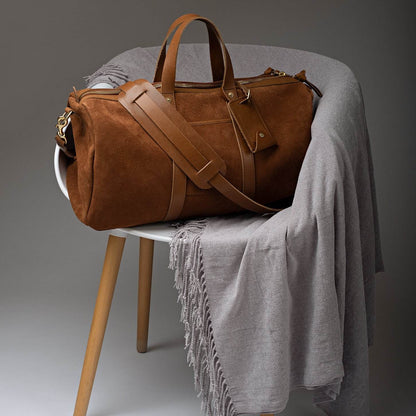 WP Standard Rough-out Suede PanAm Duffle Bag