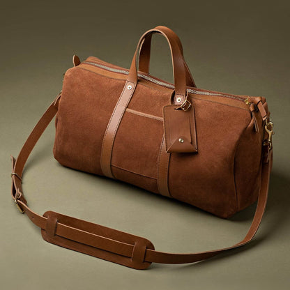 WP Standard Rough-out Suede PanAm Duffle Bag