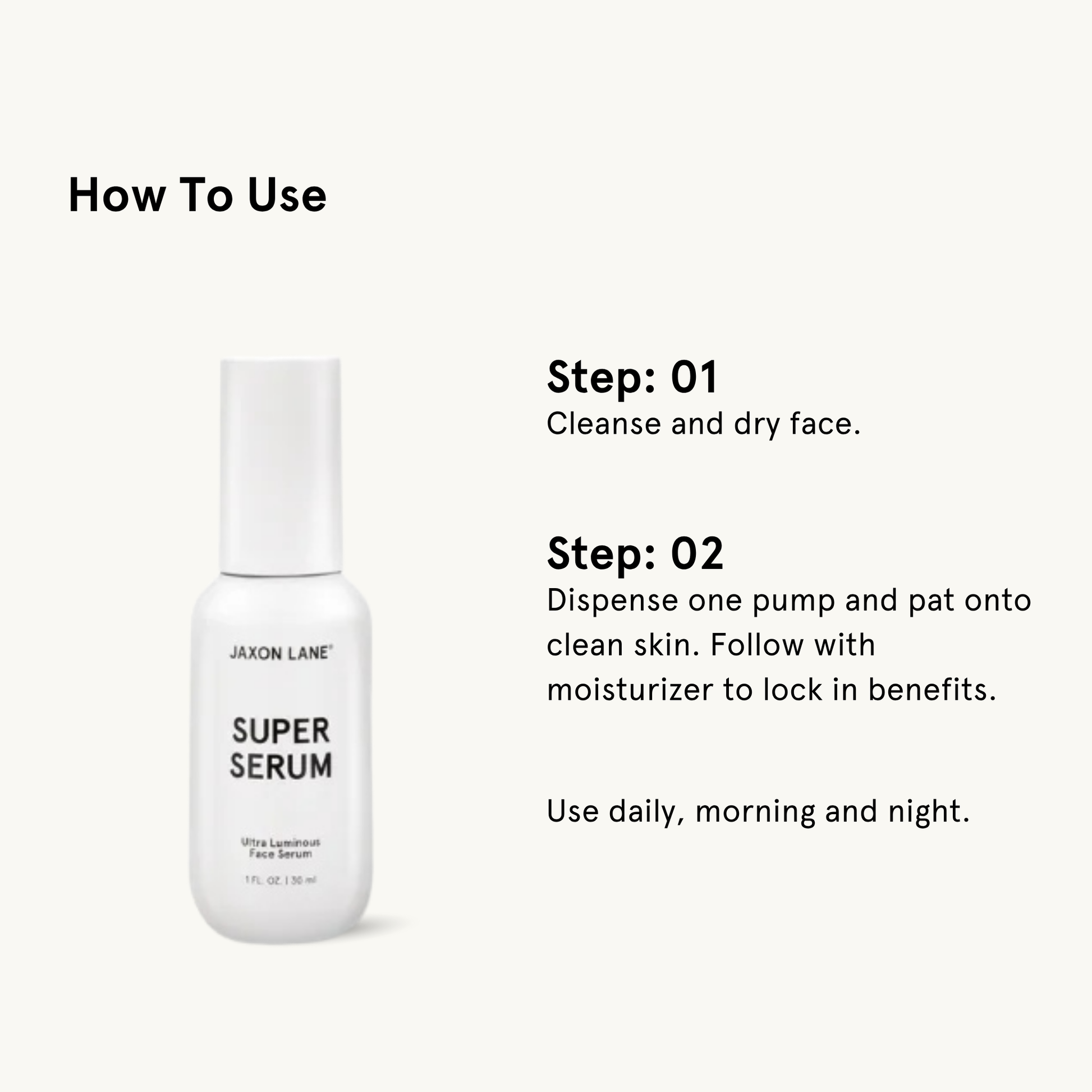Jaxon Lane Super Face Serum