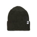 American Trench Merino Cardigan Stitch Beanie - dark olive