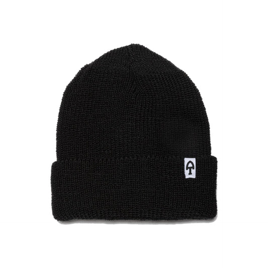 American Trench Merino Cardigan Stitch Beanie black