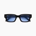 Akila Syndicate Sunglasses - Black / Sky Blue