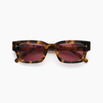 Akila Syndicate Sunglasses - Havana / Pomegranate