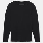AARON LEVINE THERMAL LONGSLEEVE - Black