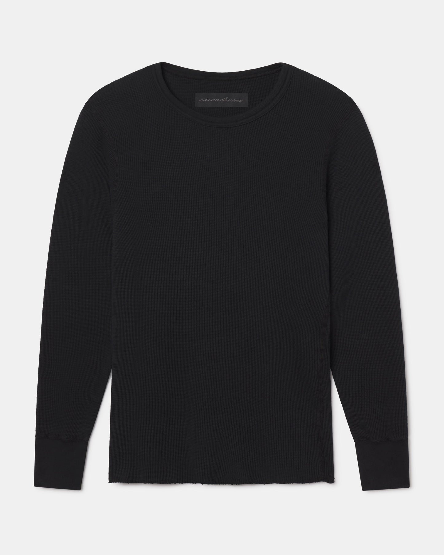 AARON LEVINE THERMAL LONGSLEEVE Black