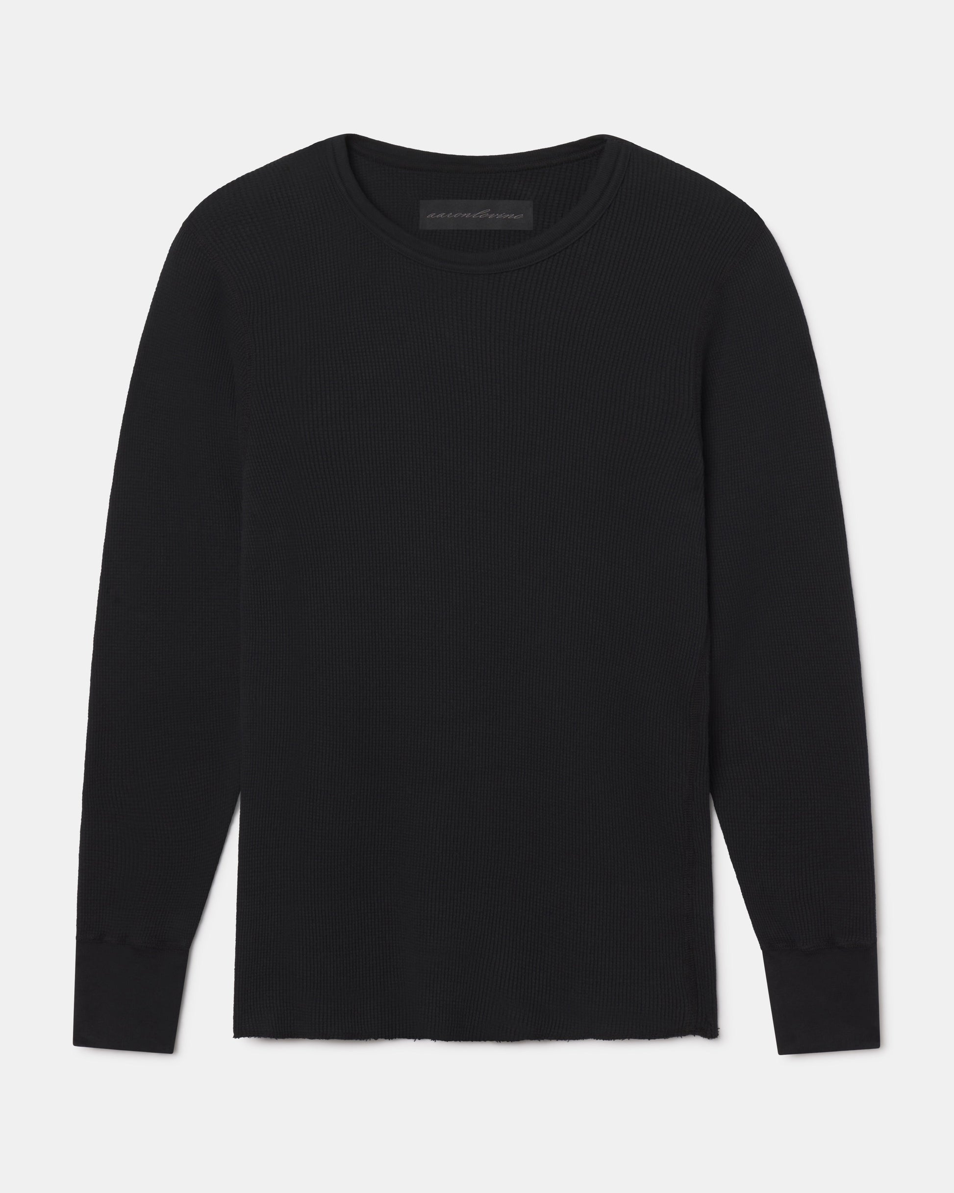 AARON LEVINE THERMAL LONGSLEEVE Black