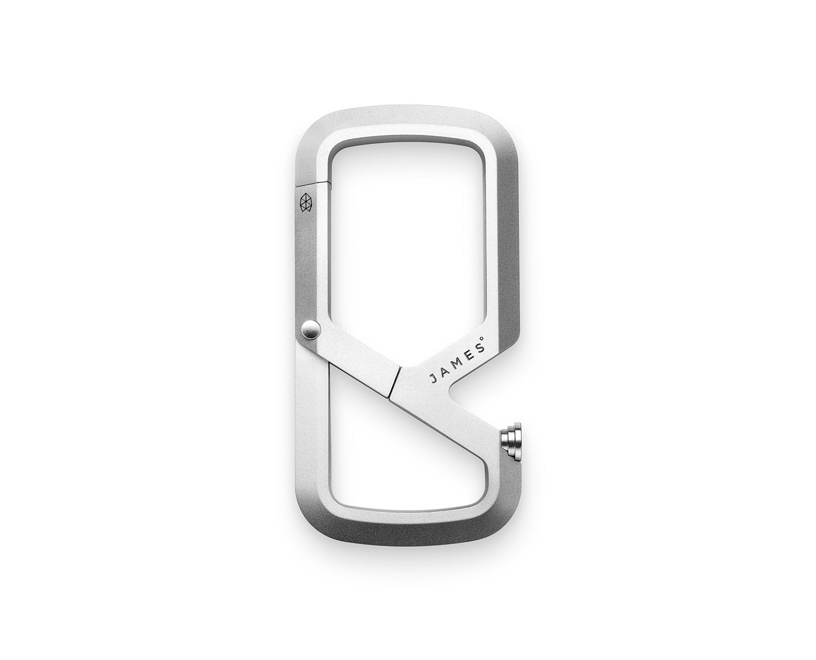 James Brand The Mehlville Carabiner Silver