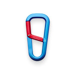 James Brand The Hardin Carabiner - Cerulean + Red