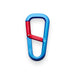 James Brand The Hardin Carabiner - Cerulean + Red
