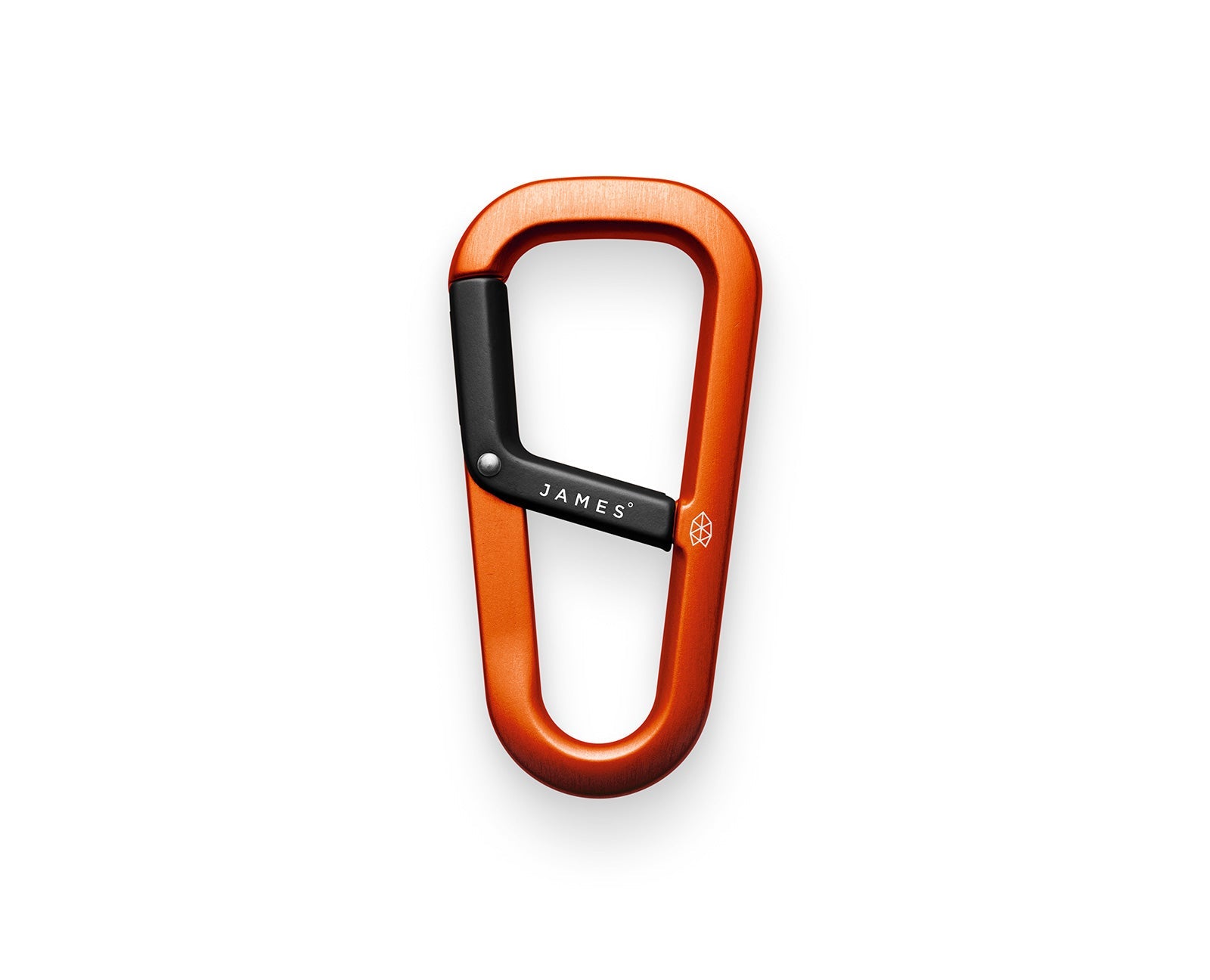 James Brand The Hardin Carabiner Orange + Black