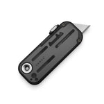 James Brand The Palmer Utility Knife - Clear Charcoal + Stainless