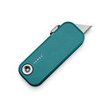 James Brand The Palmer Utility Knife - Emerald + Stainless