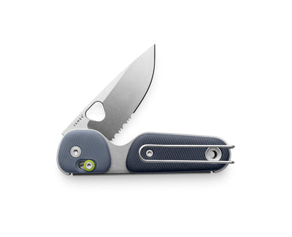 James Brand Redstone Knife Tidal Blue + Stonewash Serrated