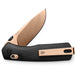 James Brand The Carter Knife - Black + Rose Gold