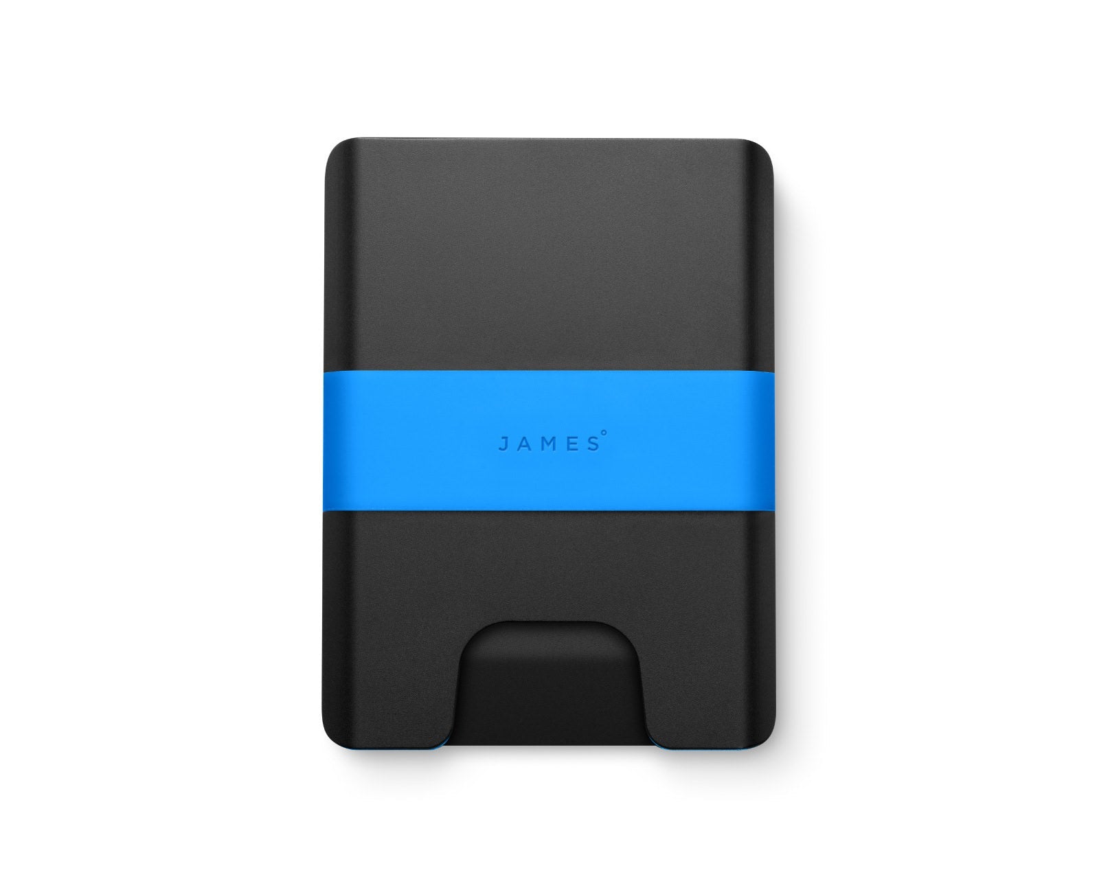 James Brand The Lowe Wallet Black + Alpine Liquid Blue