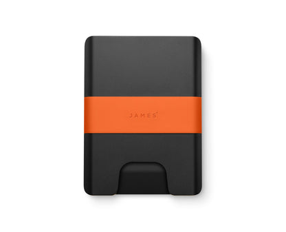 James Brand The Lowe Wallet Black + Fire