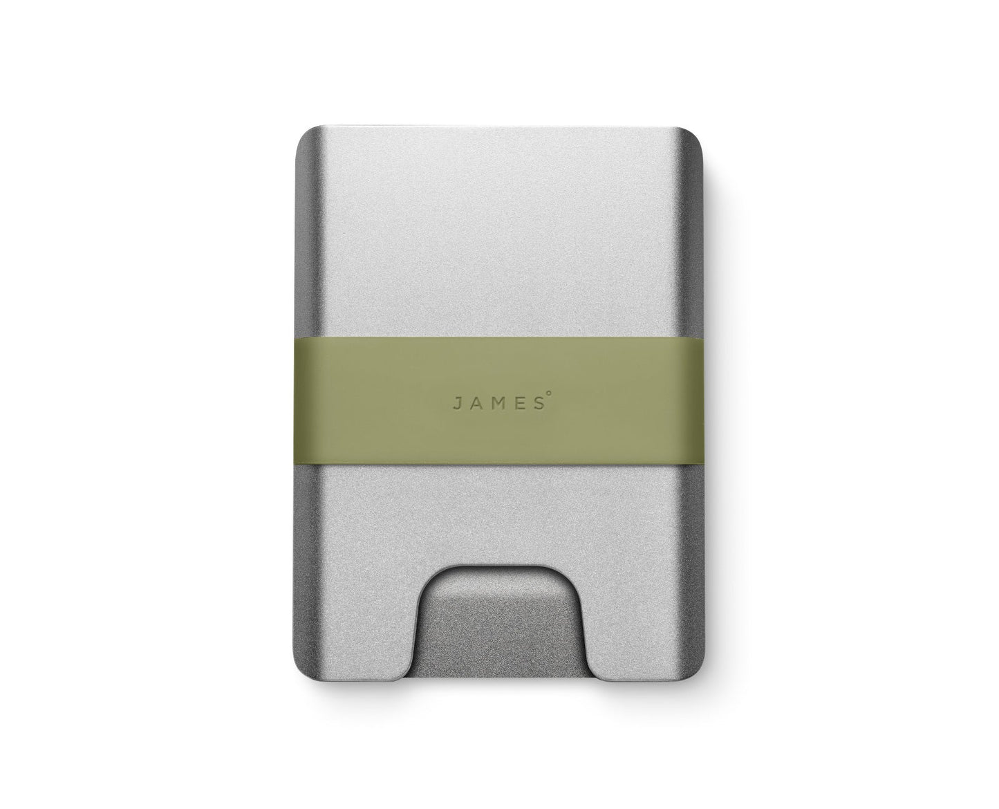 James Brand The Lowe Wallet Silver + Grove