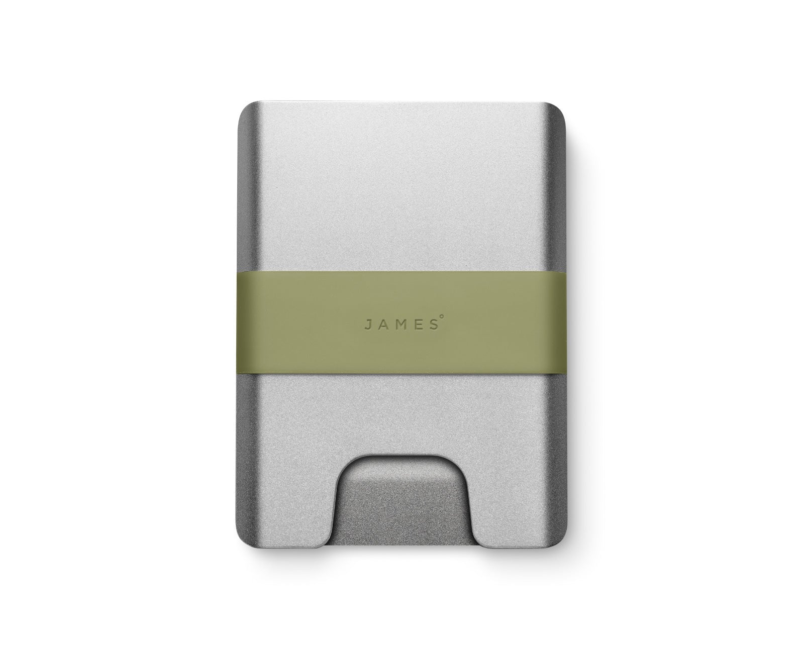 James Brand The Lowe Wallet Silver + Grove