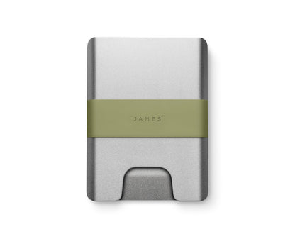 James Brand The Lowe Wallet Silver + Grove