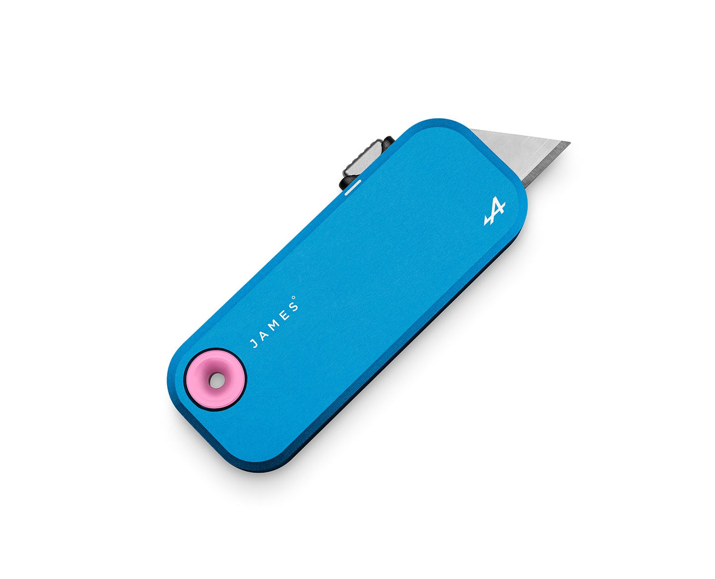 James Brand The Palmer Utility Knife Liquid Blue + Sport Pink