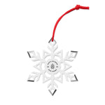 James Brand Throwflake Christmas Ornament - White