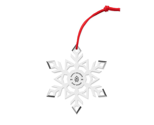 James Brand Throwflake Christmas Ornament