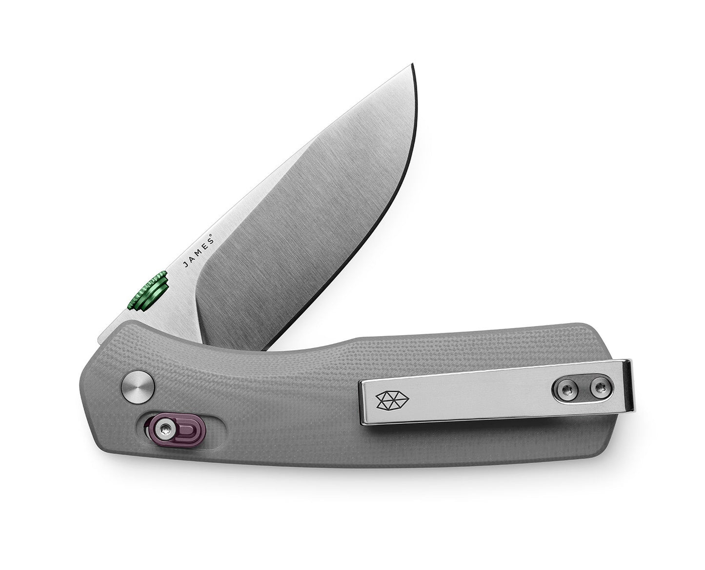 James Brand The Carter Knife Primer Gray Straight Medium