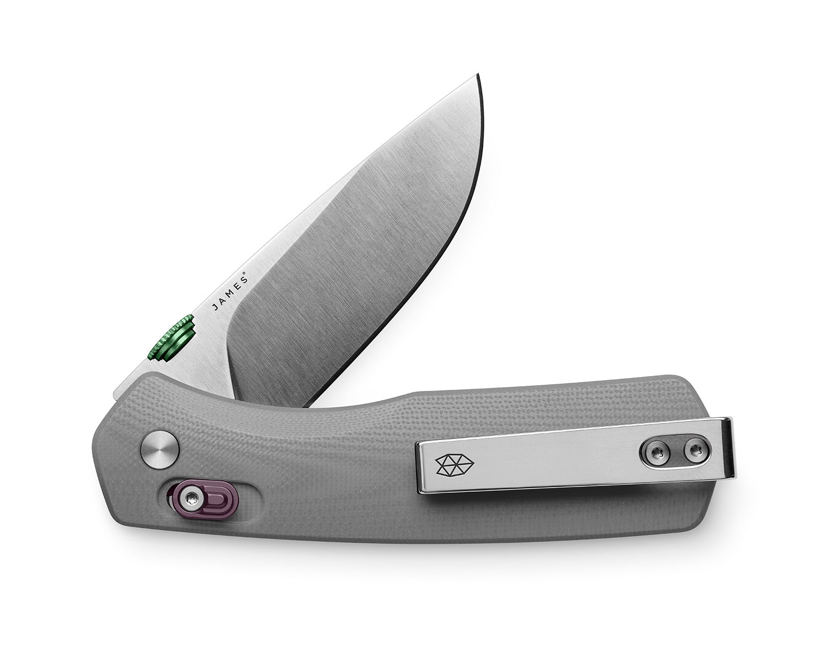 James Brand The Carter Knife Primer Gray Straight Medium