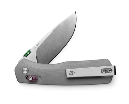 James Brand The Carter Knife Primer Gray Straight Medium