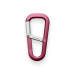 James Brand The Hardin Carabiner - Wine Red + Silver