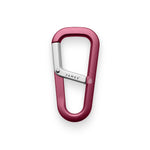 James Brand The Hardin Carabiner - Wine Red + Silver