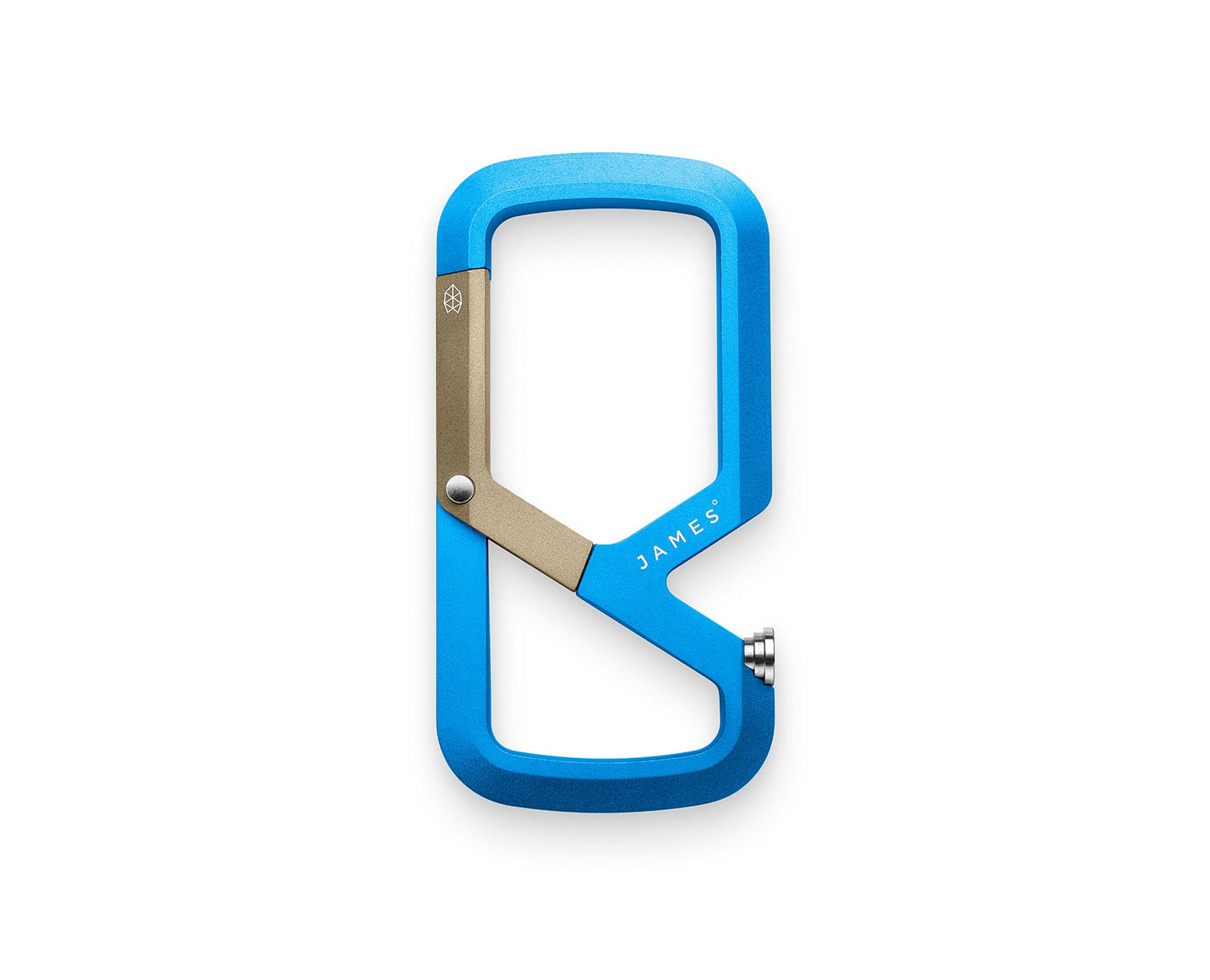James Brand The Mehlville Carabiner Racer Blue + Olive Stone