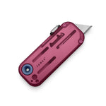 James Brand The Palmer Utility Knife - Clear Mulberry + Deep Blue