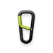 James Brand The Hardin Carabiner - Black + Electric Moss