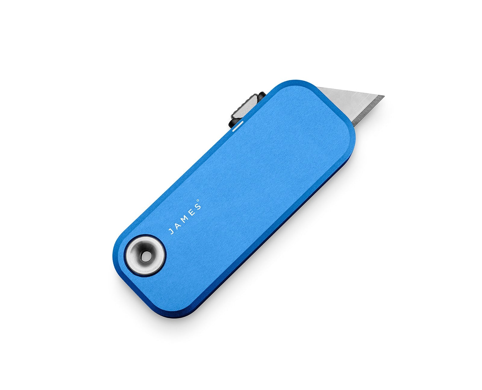 James Brand The Palmer Utility Knife Cerulean + Stainless