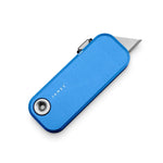 James Brand The Palmer Utility Knife - Cerulean + Stainless